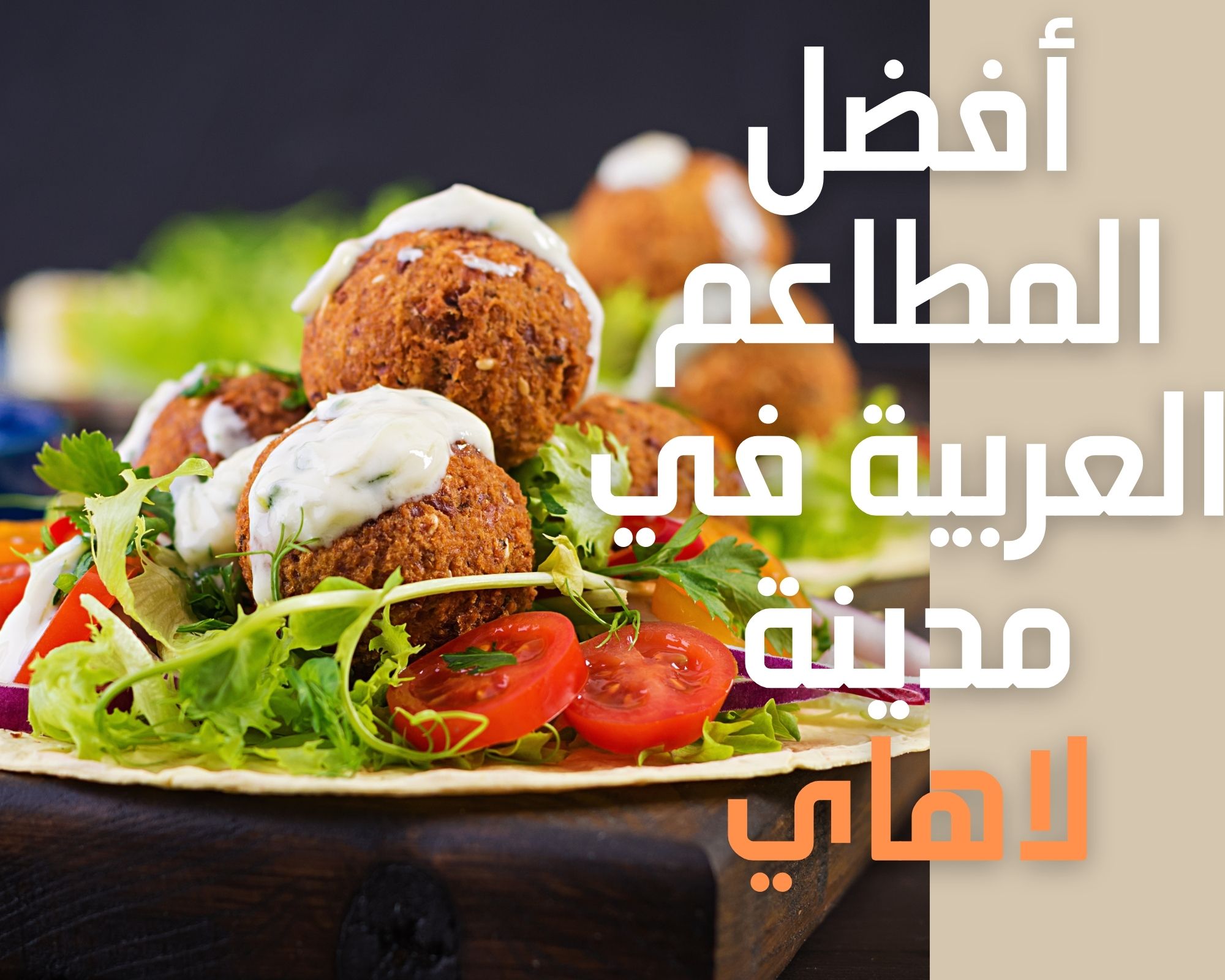 أفضل المطاعم العربية في مدينة لاهاي